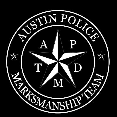 Austin Police Marksmanship Team logo.